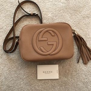 Gucci nude disco bag
